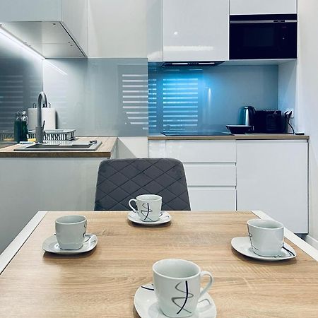 Modern Silver Apartment Cracovie Extérieur photo