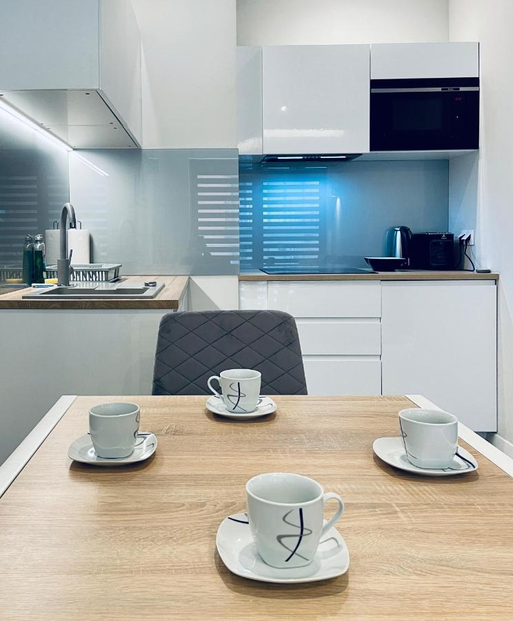 Modern Silver Apartment Cracovie Extérieur photo